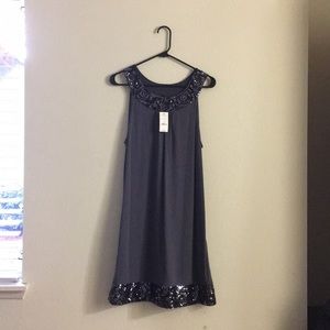 Sequin accented Express Dress